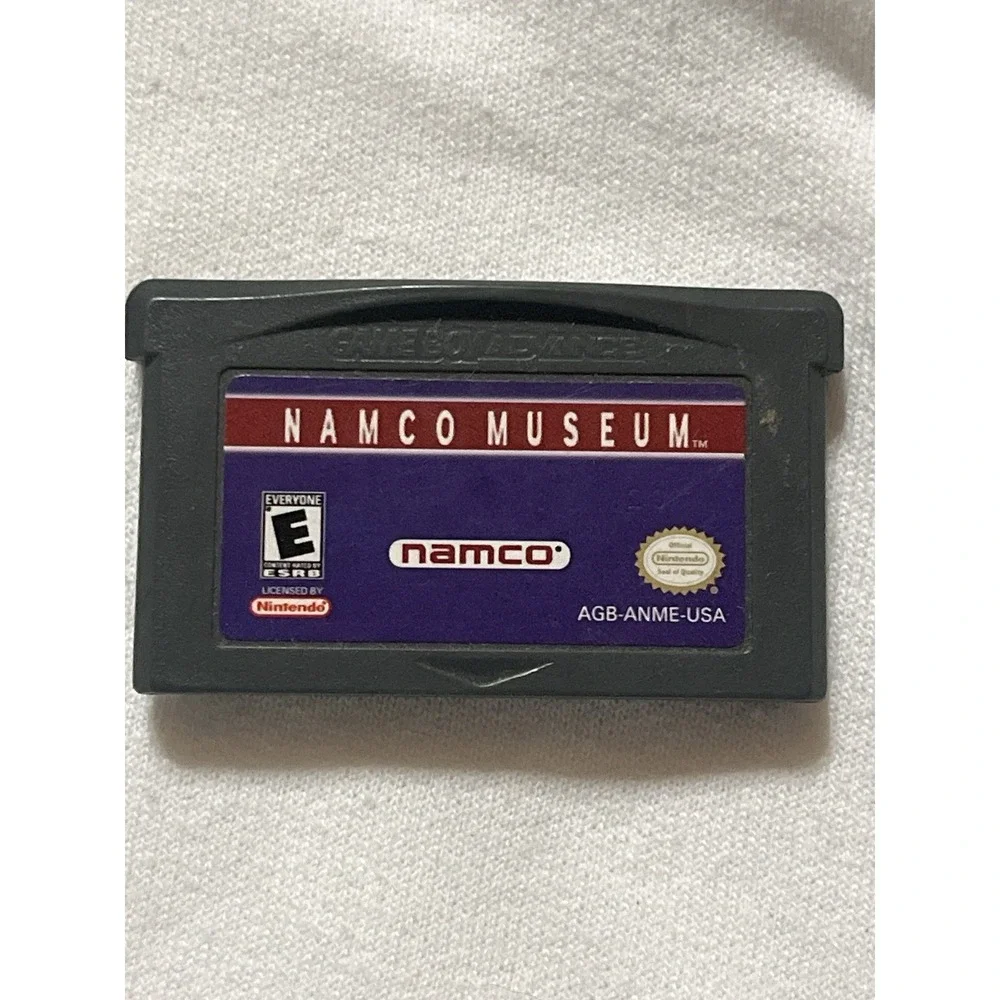 Namco Museum Game Boy Advance GBA Cartridge Untested Authentic